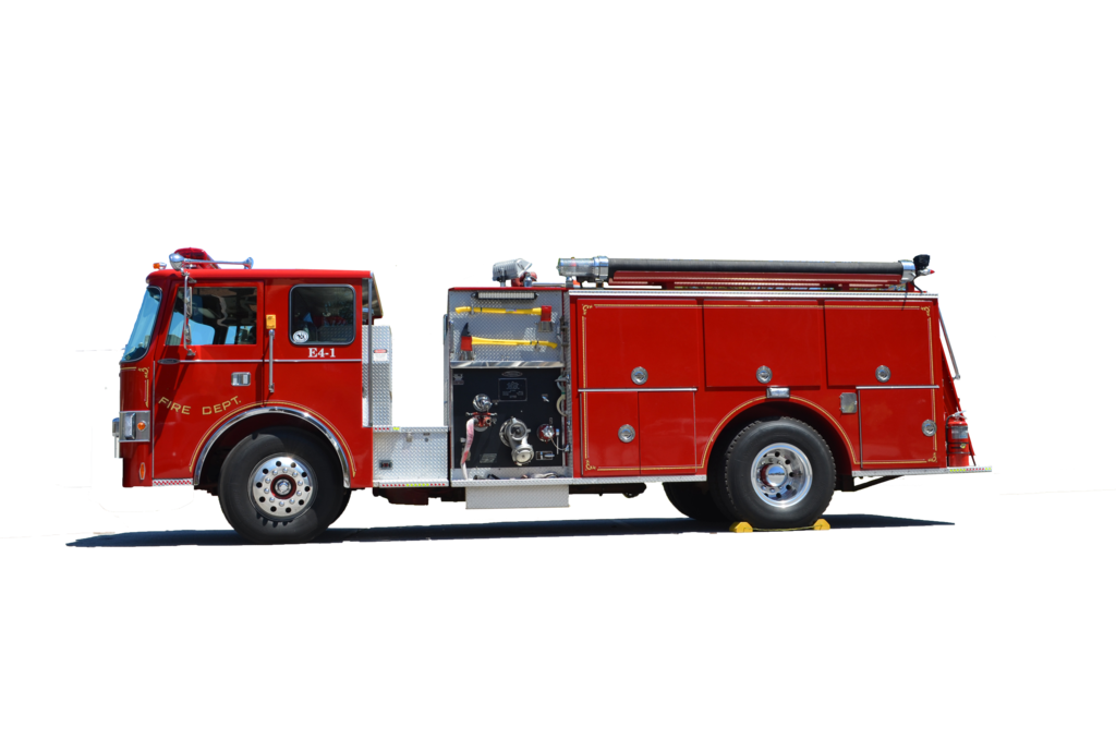 Fire Truck Rescue PNG Clipart Background