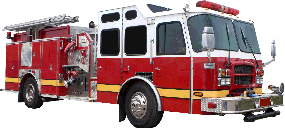 Fire Truck Rescue PNG HD Quality