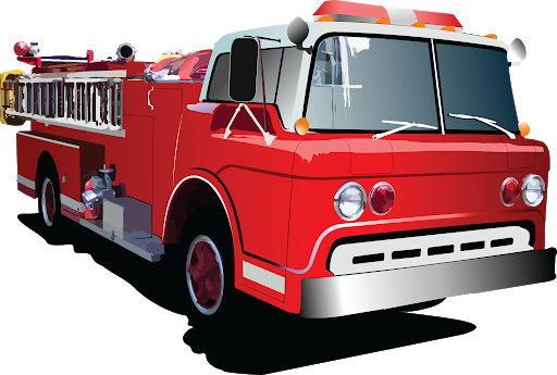 Fire Truck Rescue Transparent File