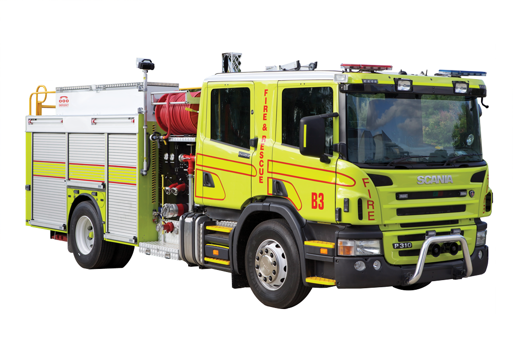 Fire Truck Transparent Free PNG