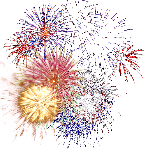 Firecrackers Colorful PNG Clipart Background