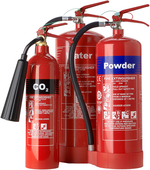 Firepower Fire Extinguisher Background PNG Image