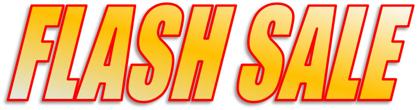 Flash Sale Logo Background PNG Image