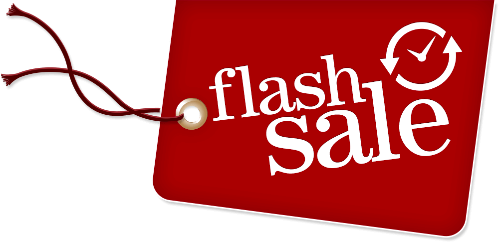Flash Sale Logo PNG HD Quality
