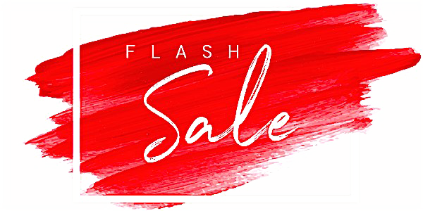 Flash Sale Logo Transparent Background