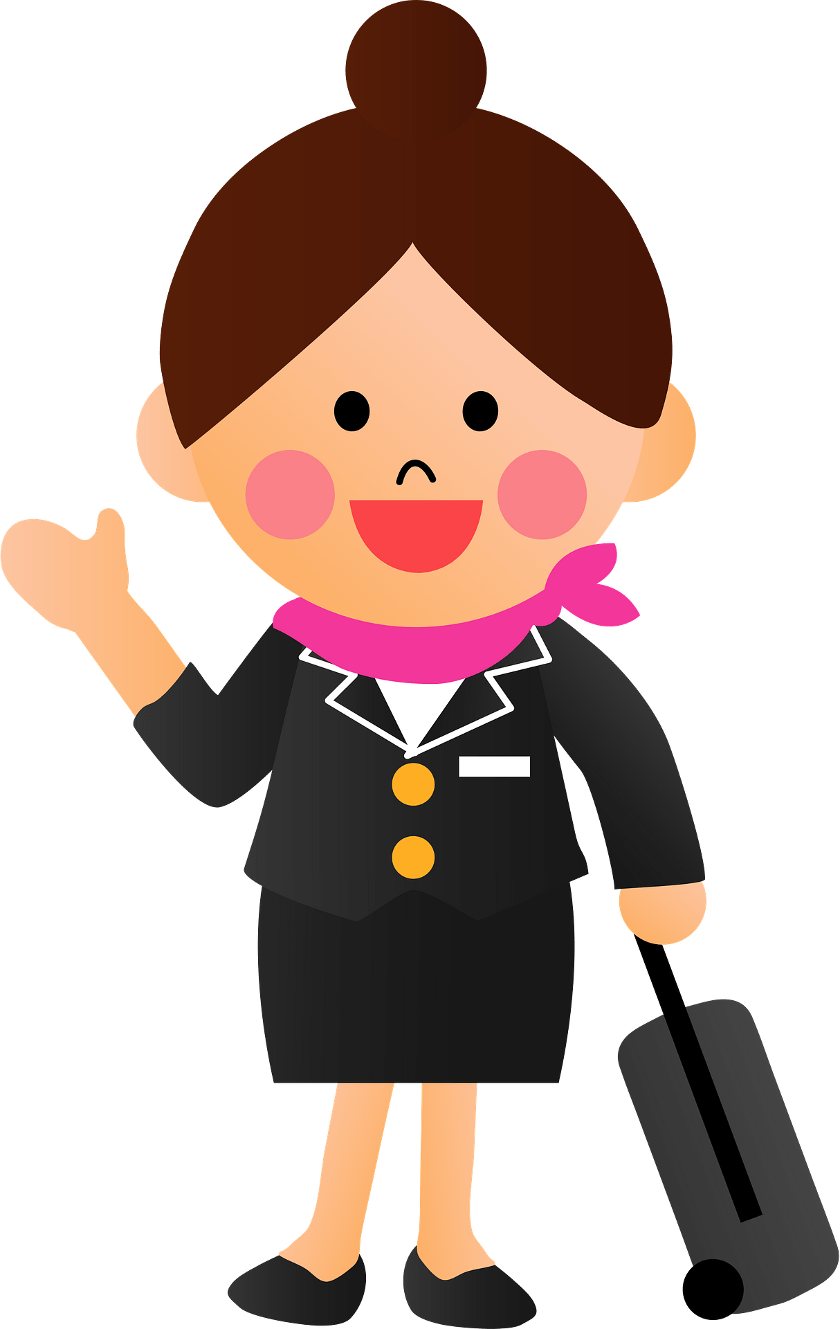 Flight Attendant Icon PNG Clipart Background