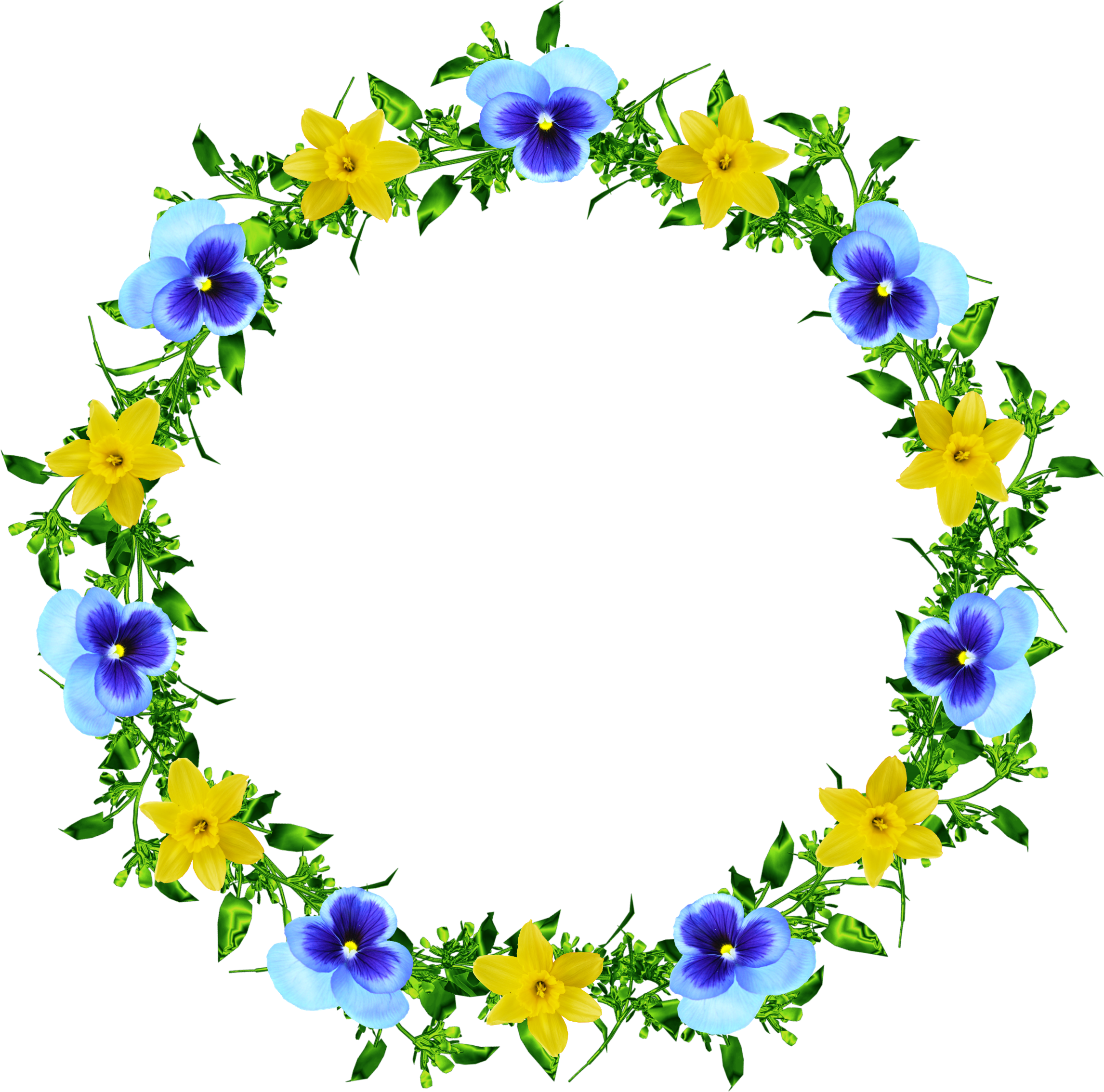 Floral Flower Frame Download Free PNG