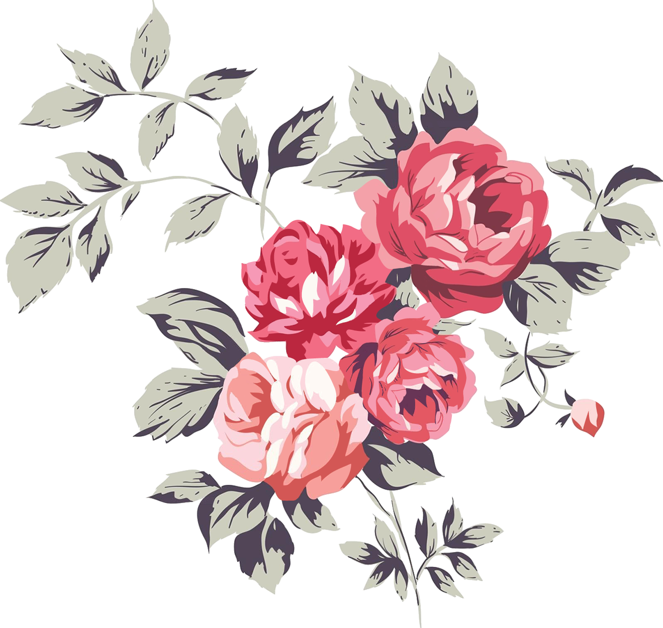 Flower Tattoo PNG Clipart Background