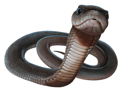Forest Cobra Snake Transparent PNG