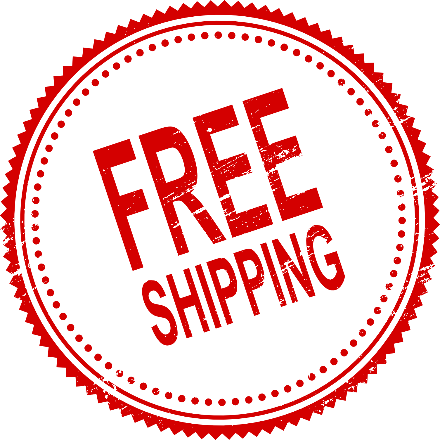 Free Shipping Stamp PNG