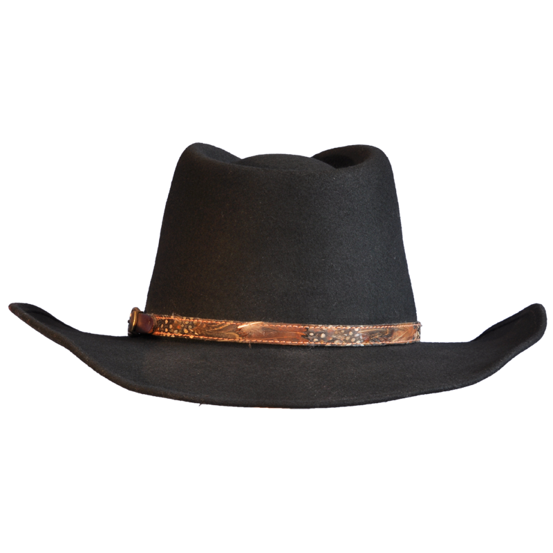 Front Cowboy Fondo de Clipart PNG del sombrero