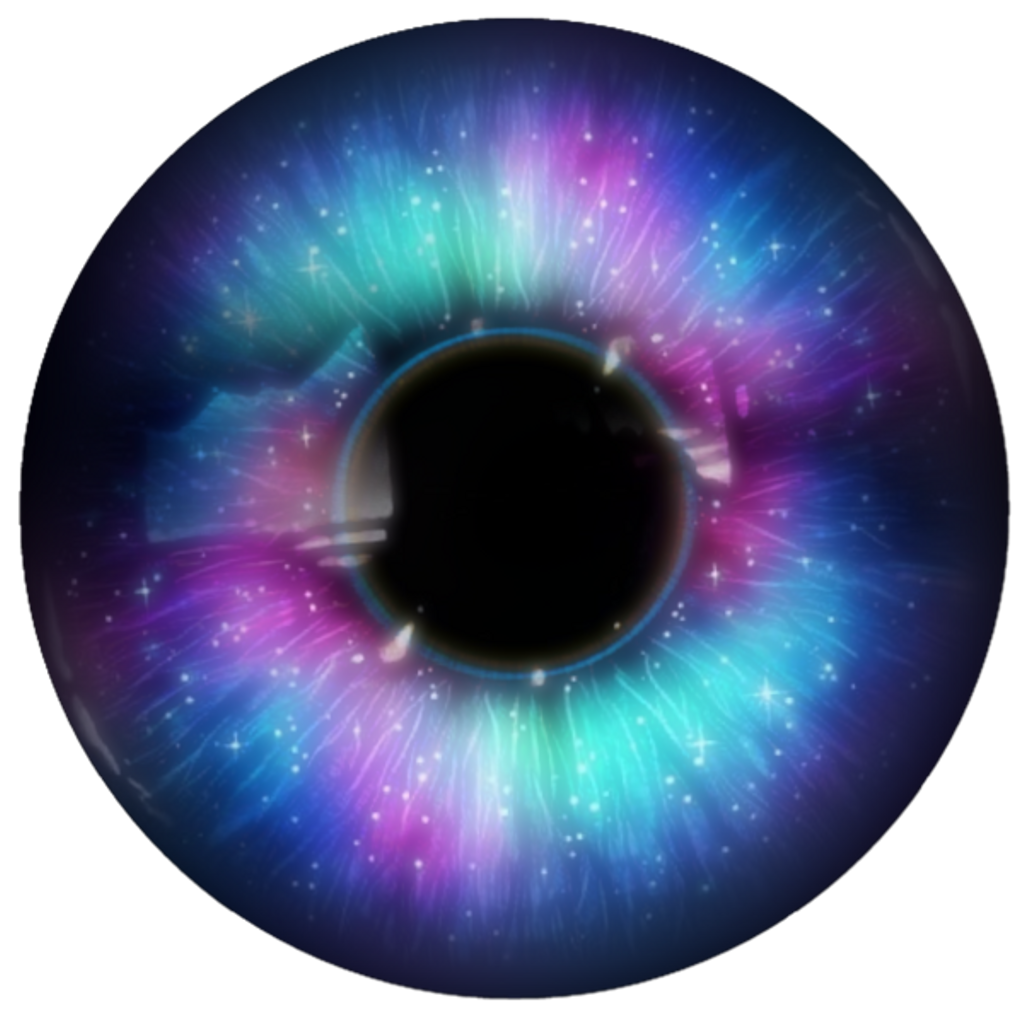 Galaxy Eye Lens PNG HD Quality