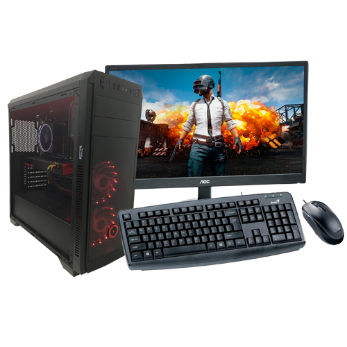 Gaming Computer PC Background PNG Image