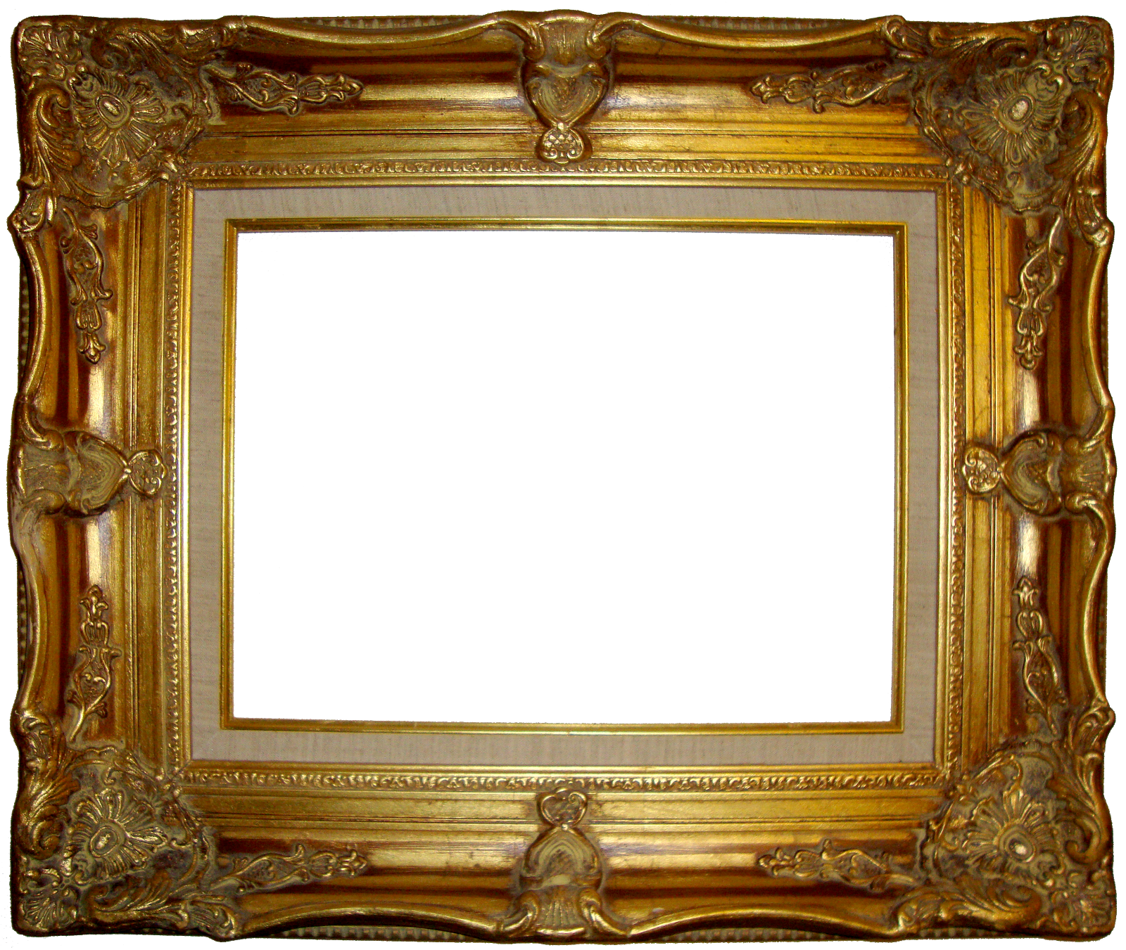 Gold Frame Transparent PNG