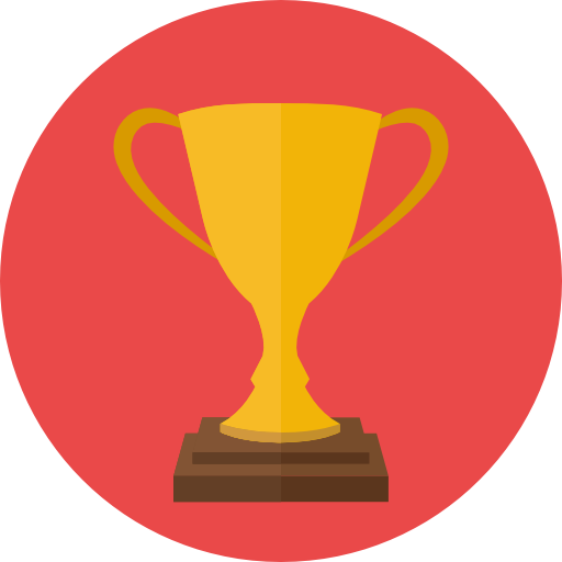 Gold Trophy Icon Transparent PNG