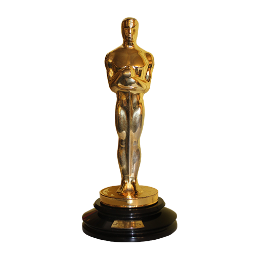 Golden Award Oscar Transparent PNG