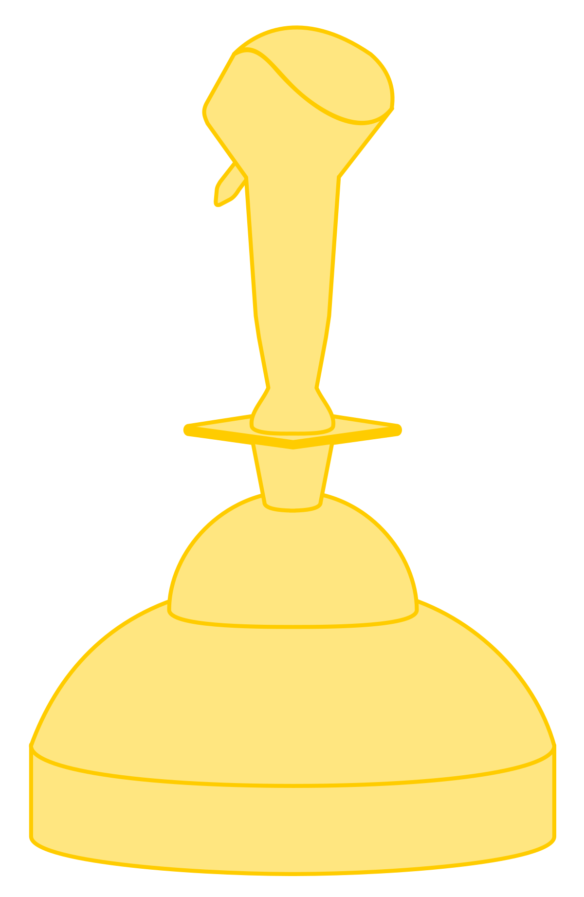 Golden Award Vector Transparent PNG