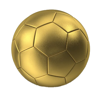 Golden Shining Ball Transparent PNG