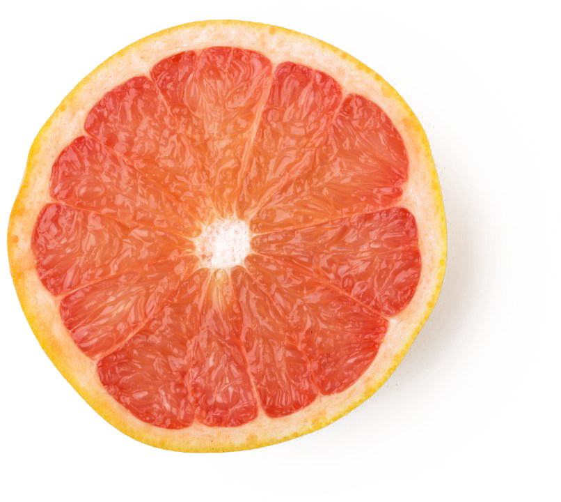Grapefruit Sliced Inside PNG