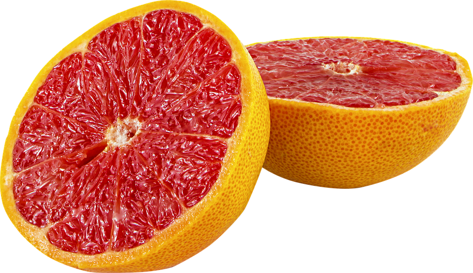 Grapefruit Sliced PNG
