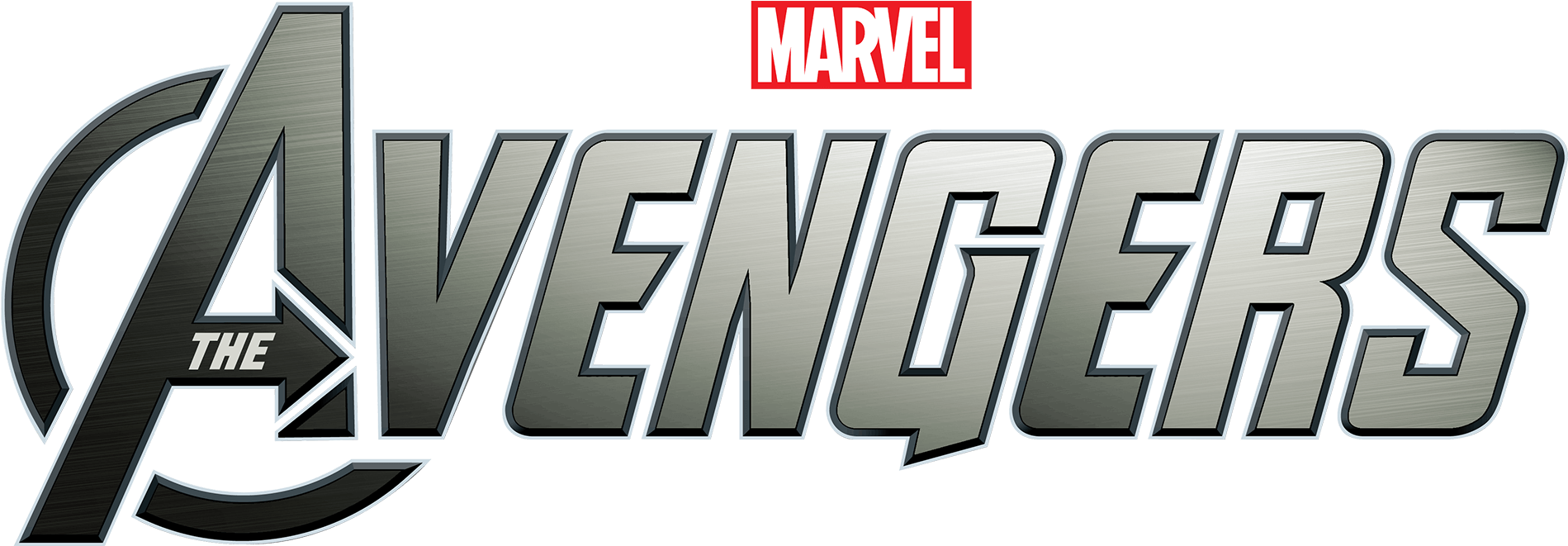 Gray Avengers Logo Marvel Transparent PNG