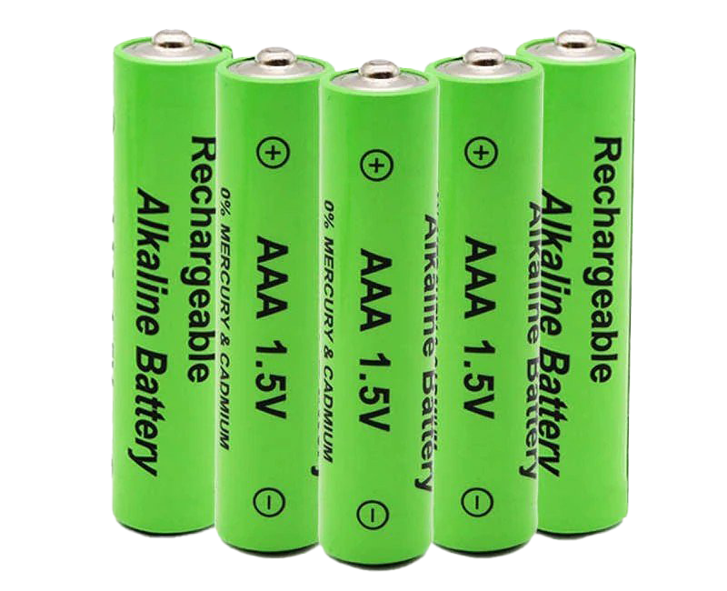 Green AAA Battery PNG