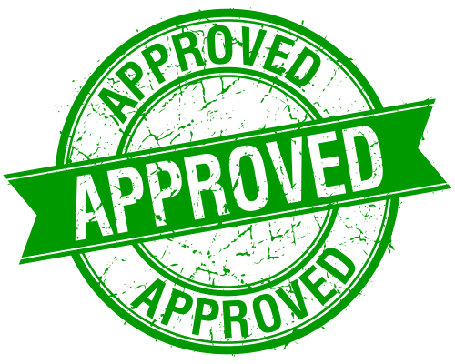 Green Approved Vector Transparent PNG