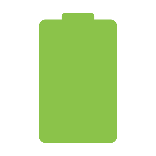 Green Full Battery PNG