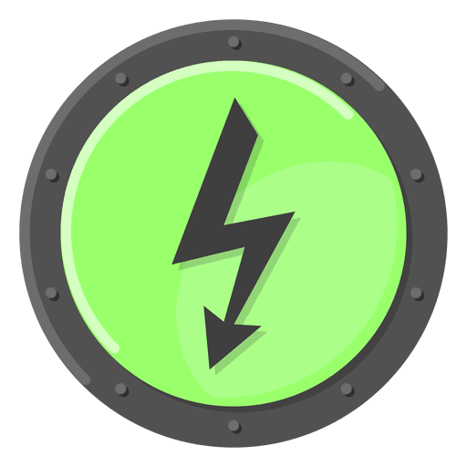 Green High Voltage Transparent PNG