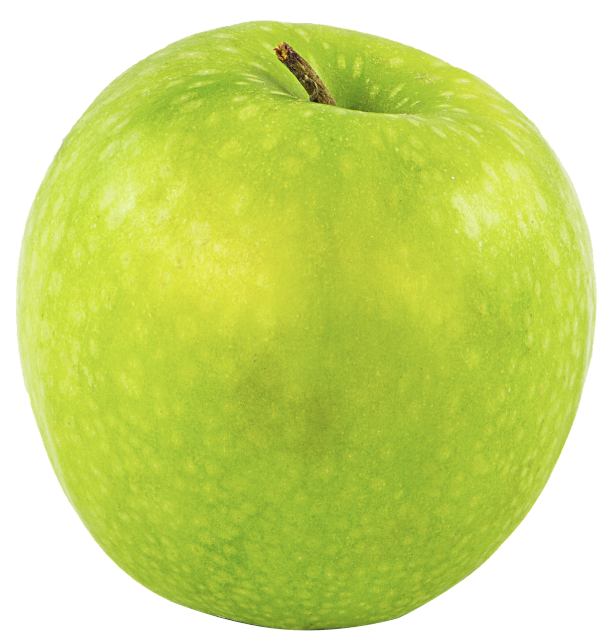 Green Shining Apple PNG