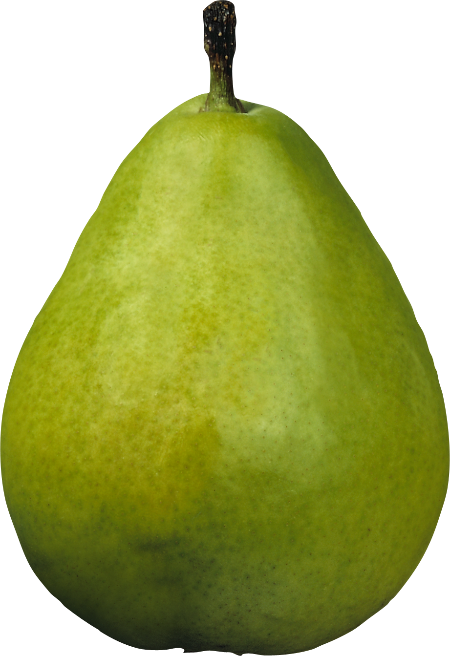 Green Single Pear PNG