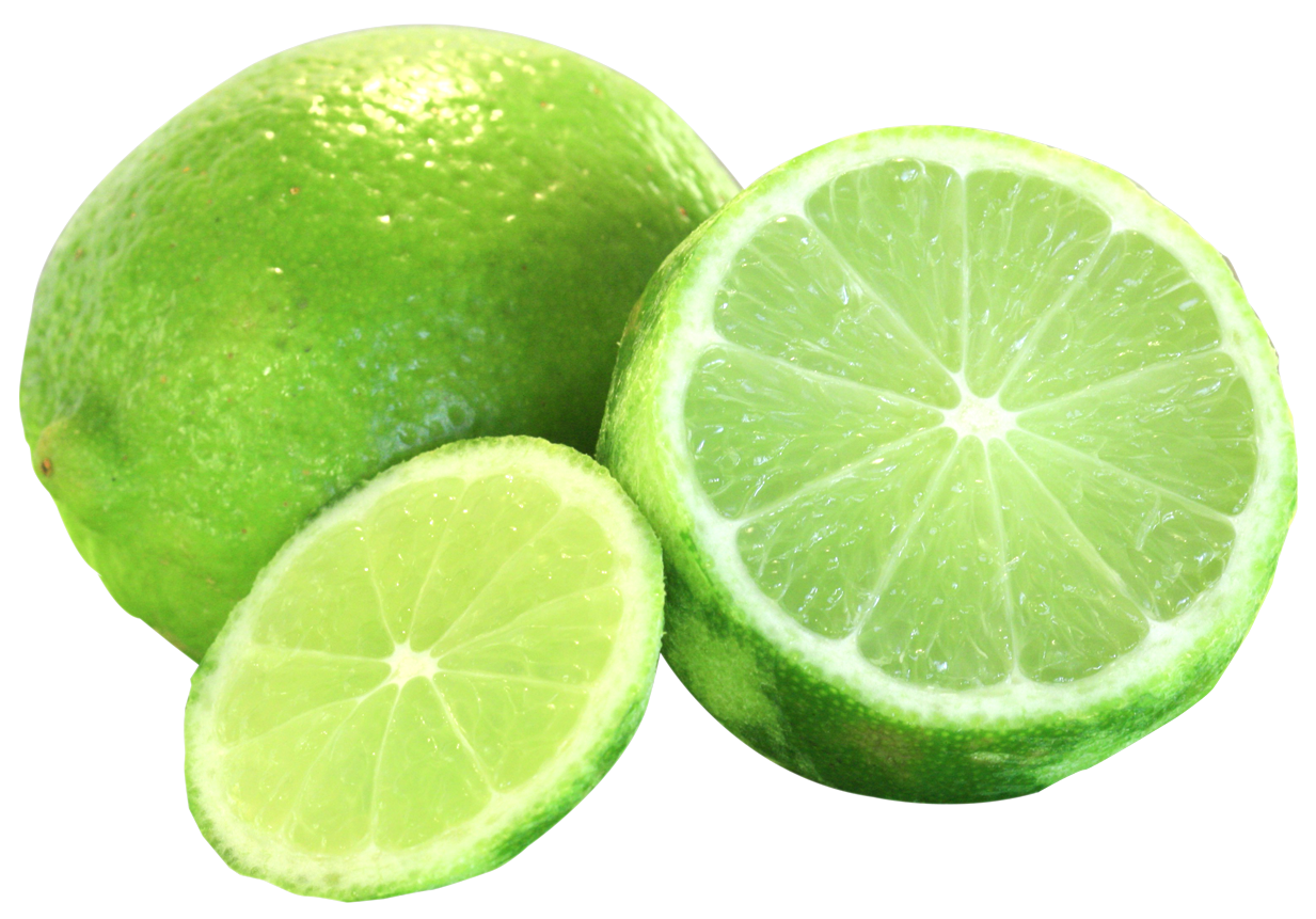 Green Sliced Lime PNG