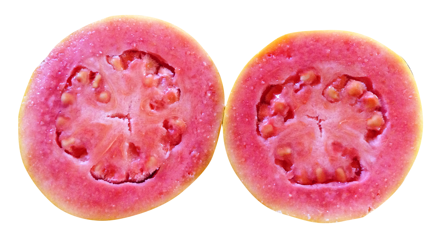 Guava Red Inside PNG