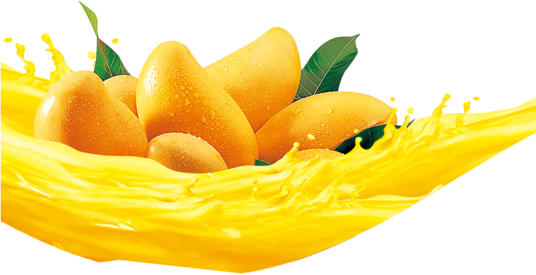 Half Sliced Mango Transparent PNG