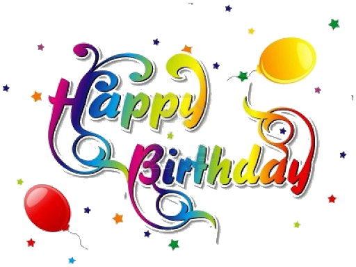 Happy Birthday Logo PNG