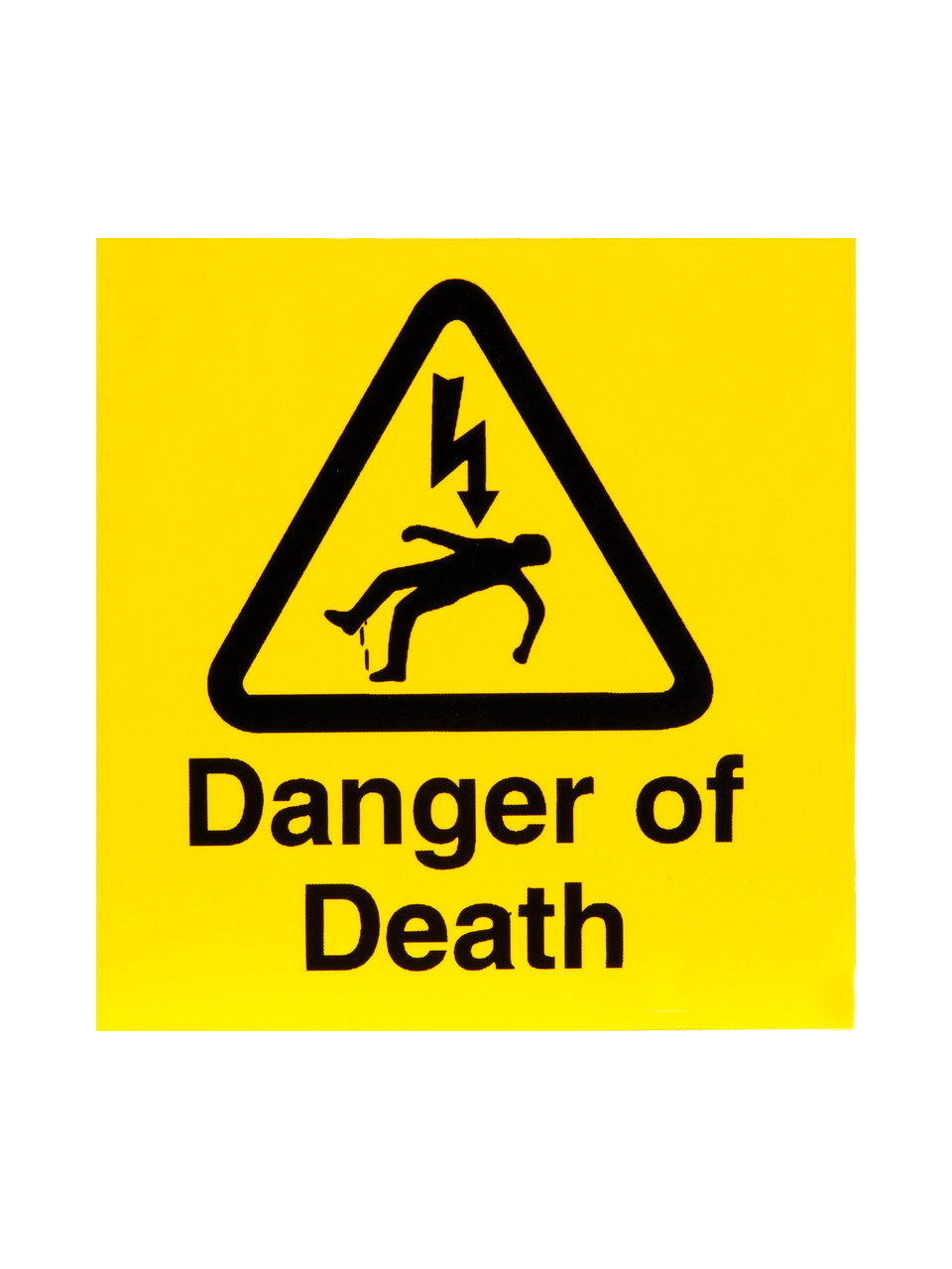 High Voltage Danger of Death PNG