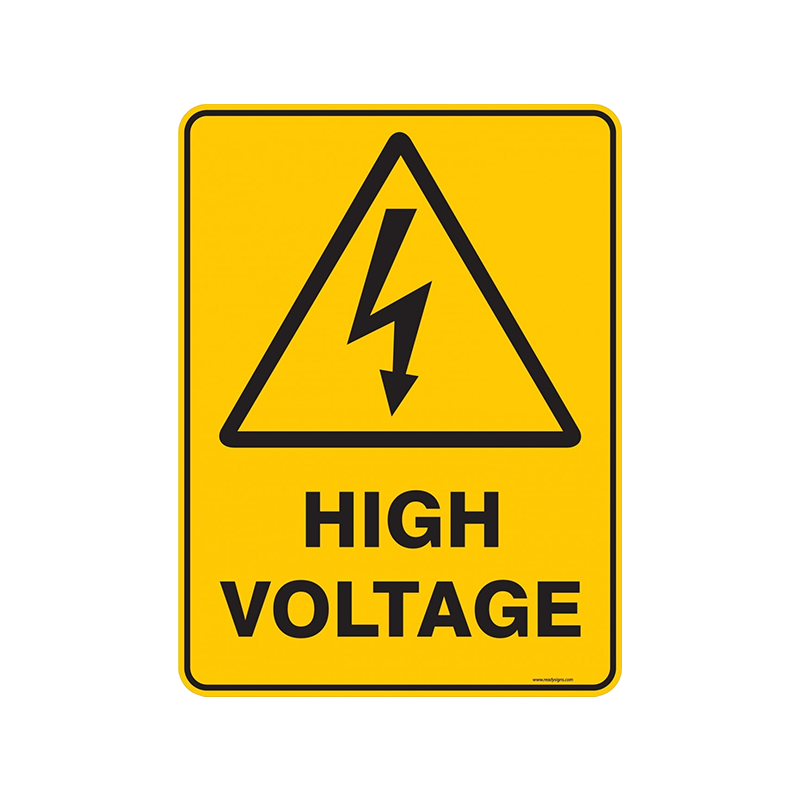 High Voltage Sign PNG