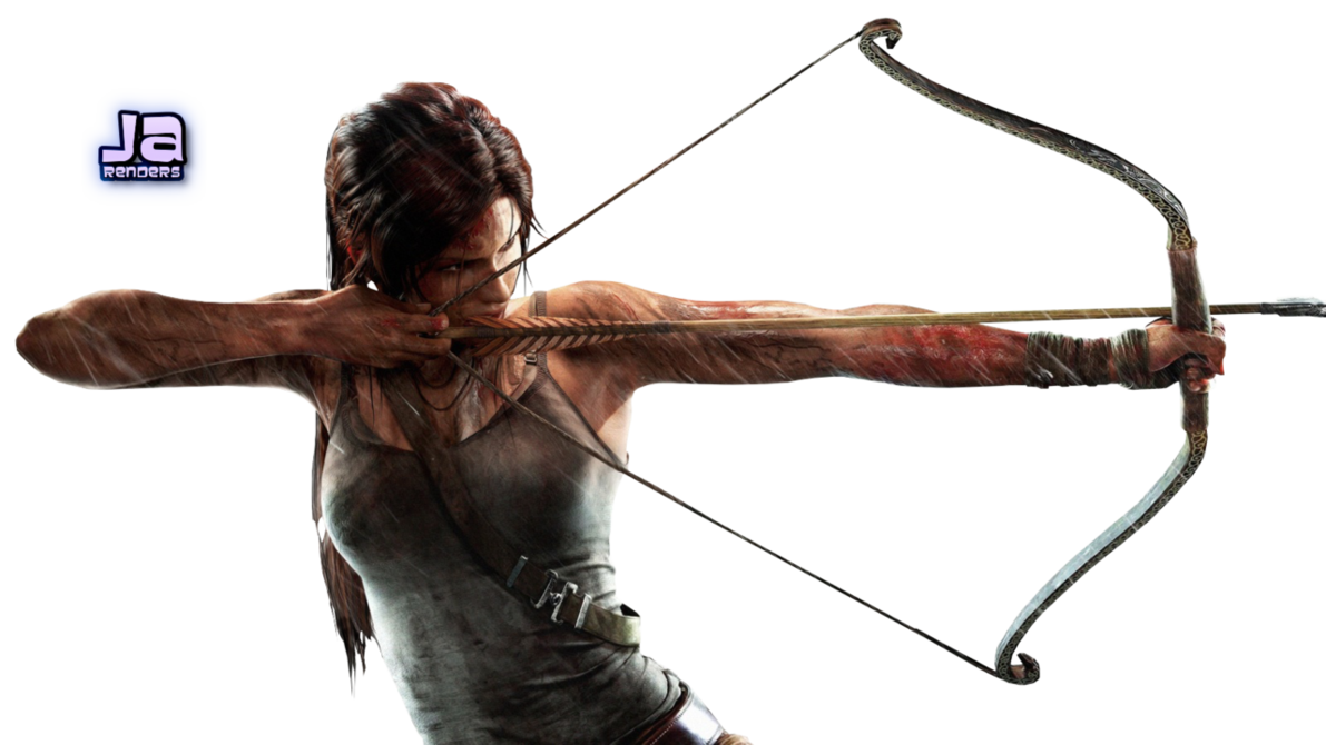 Lara Croft Archery PNG