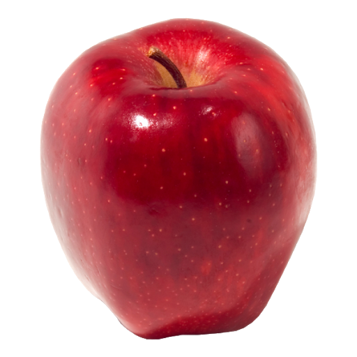 Large Apple Fruit Transparent PNG