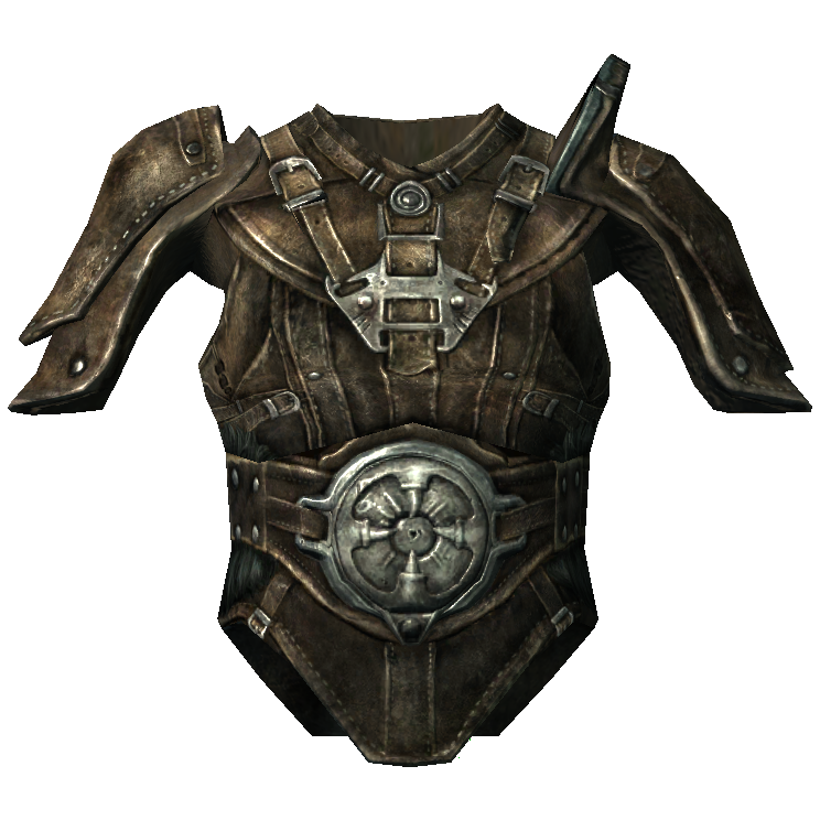 Leather Armor Background PNG Image