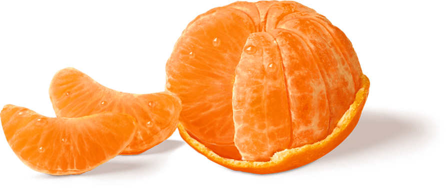 Mandarin Pieces PNG
