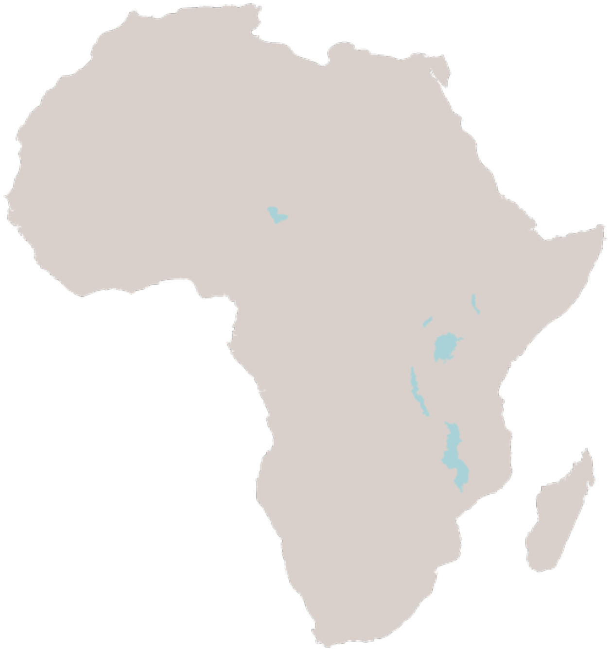 Karte von Afrika Transparent-Datei | PNG Play