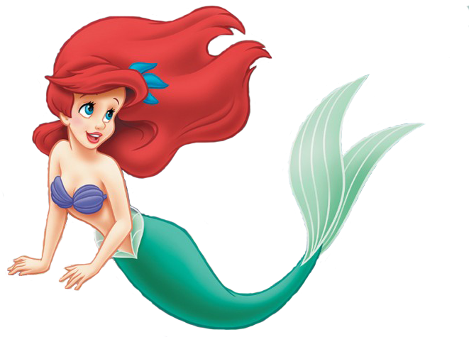 Mermaid Ariel Belle Rapunzel PNG