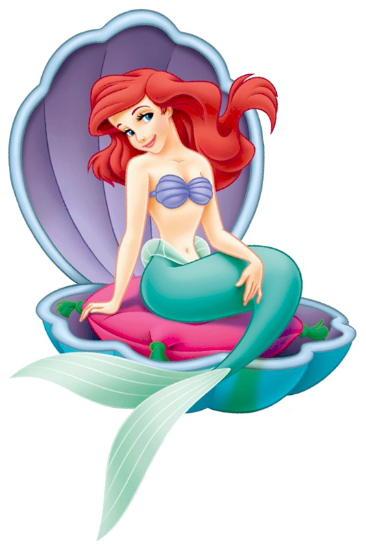 Mermaid Little Ariel PNG