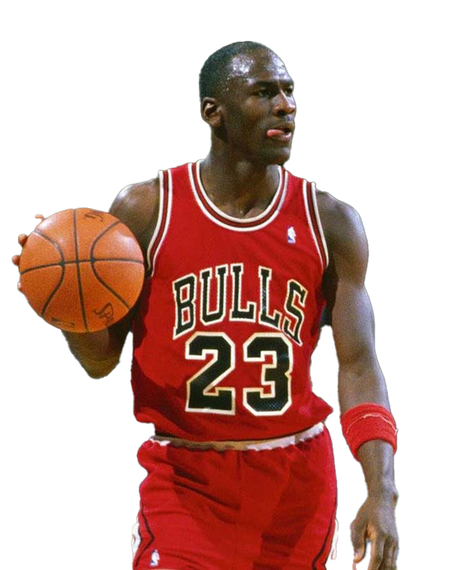 Michael Jordan American Basketball Player Dribble PNG