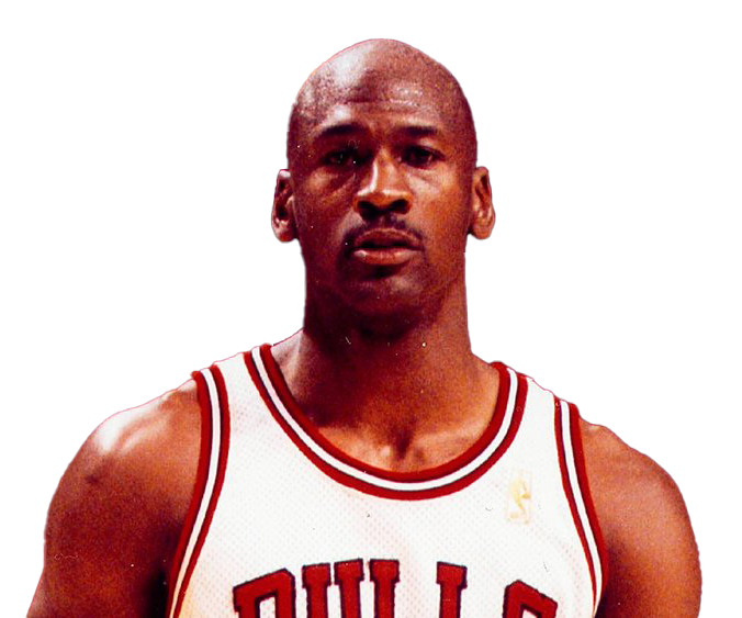Michael Jordan Basketball Player Face PNG