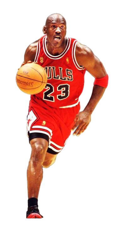 Michael Jordan Dribble Faster PNG