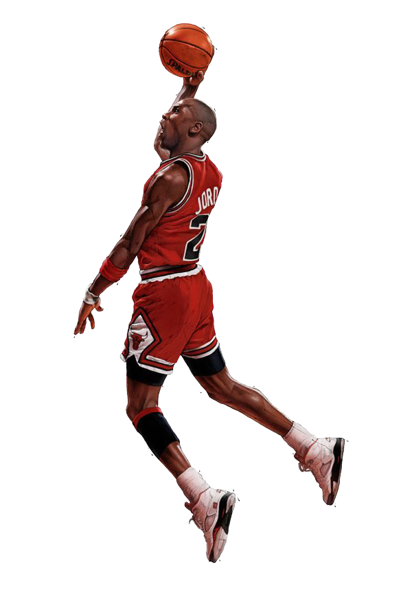 Michael Jordan Slam Dunk PNG