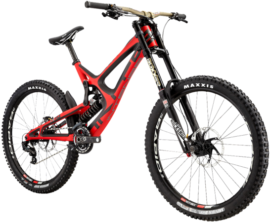 Mountain Downhill Bike Background PNG Image