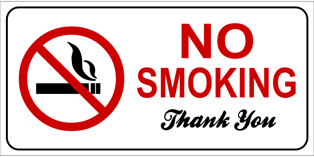 No Smoking Board PNG